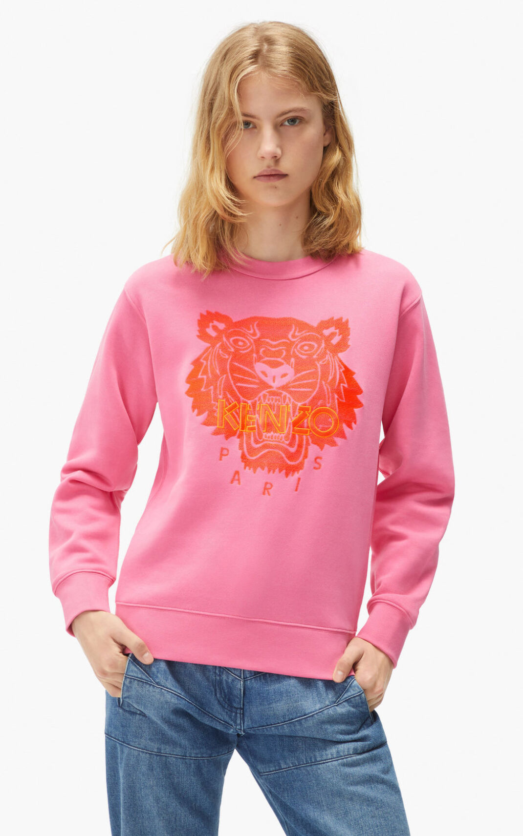 Kenzo Tiger Sweatshirt Dam | 01683-THOC